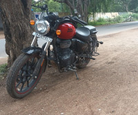 Red Royal Enfield Meteor 350 Fireball