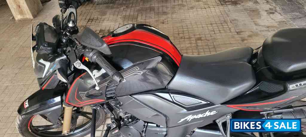 Black TVS Apache RTR 200 4V ABS
