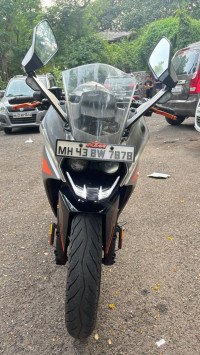 Silver Metallic Matt KTM RC 390