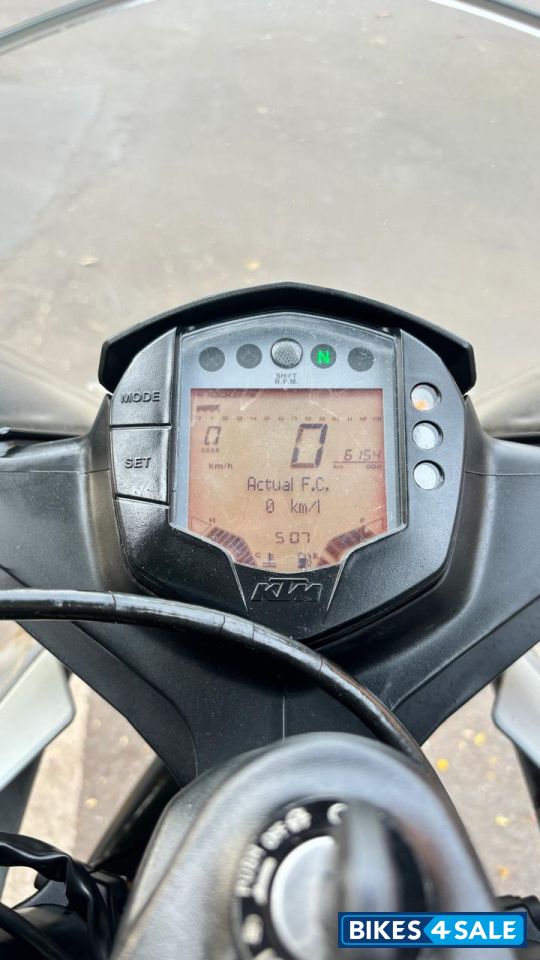 Silver Metallic Matt KTM RC 390