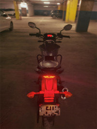 Grey Suzuki Gixxer 150