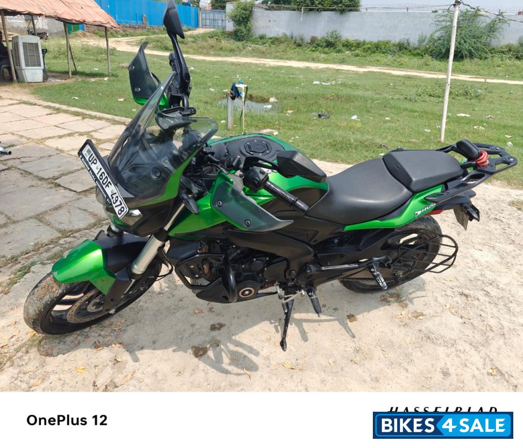 Green Bajaj Dominar 400 ABS BS6