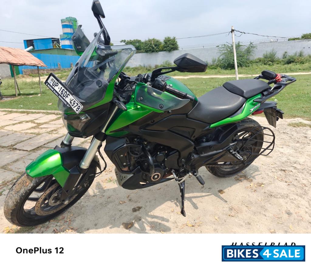 Green Bajaj Dominar 400 ABS BS6