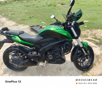 Green Bajaj Dominar 400 ABS BS6