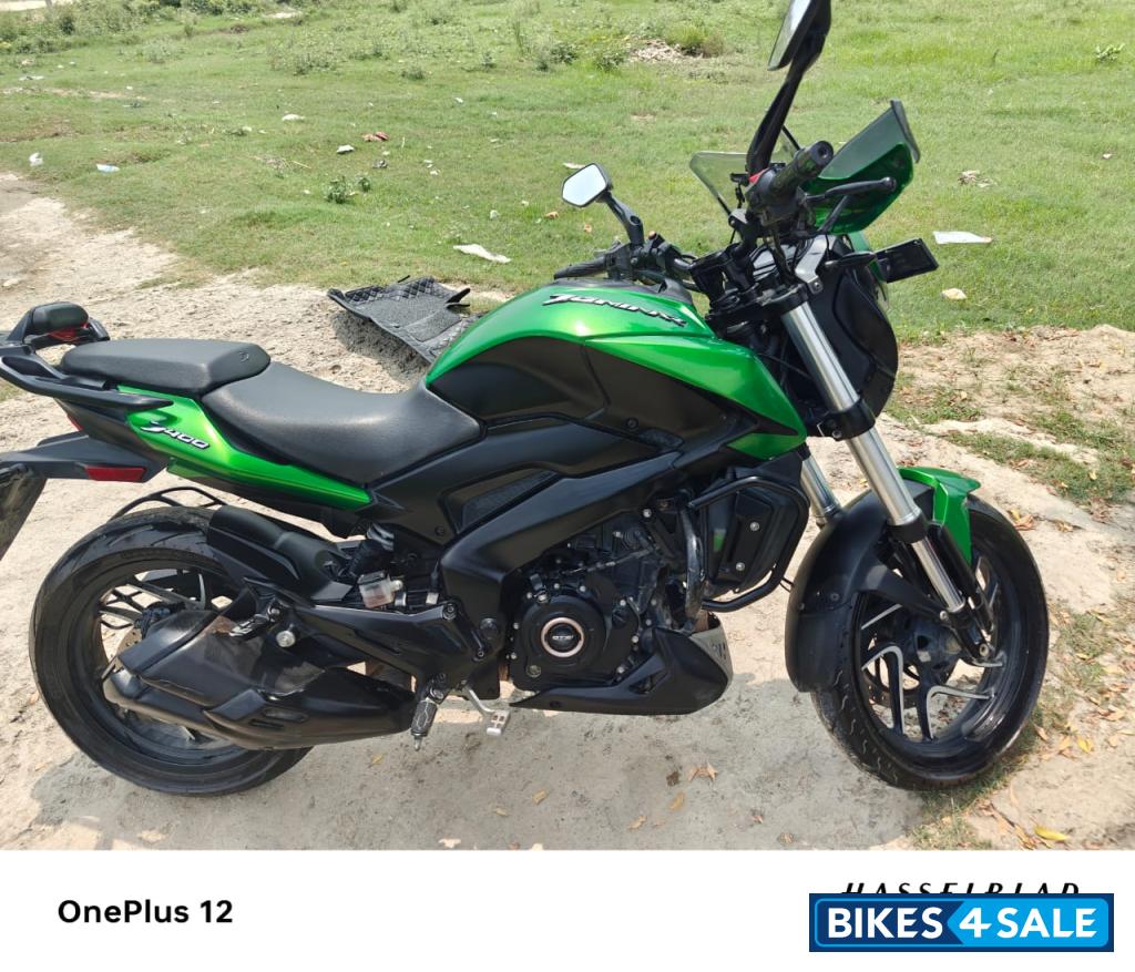 Green Bajaj Dominar 400 ABS BS6