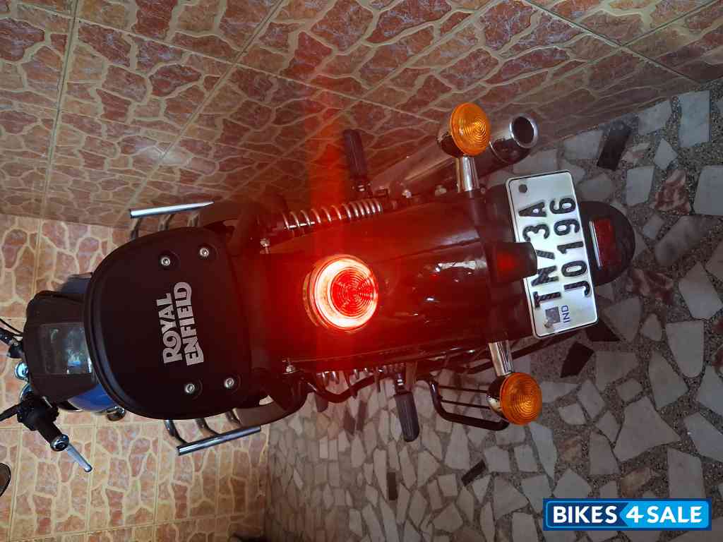 Super Nov Blue Royal Enfield Meteor 350 Supernova