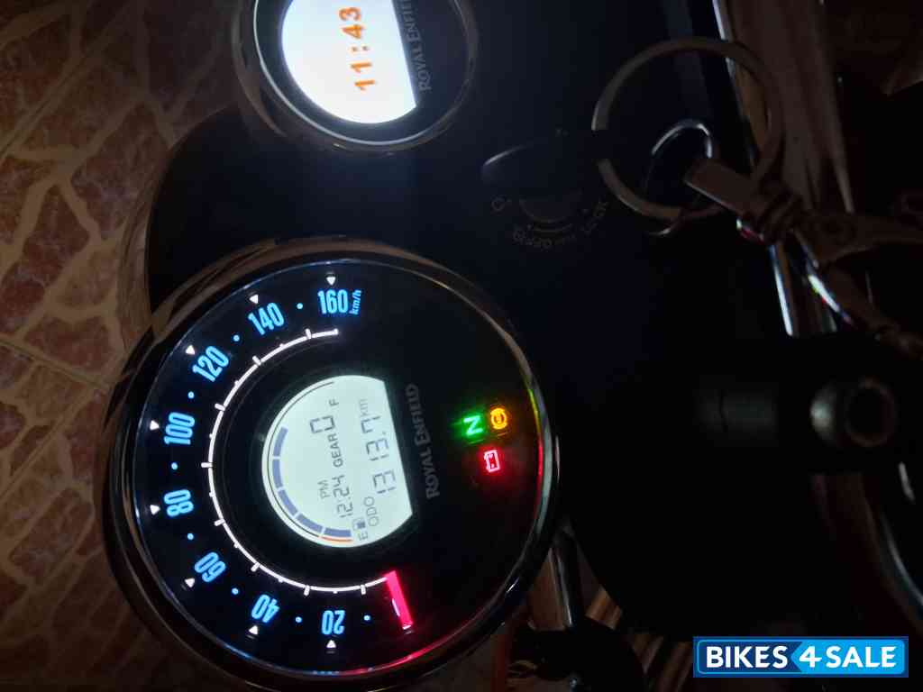 Super Nov Blue Royal Enfield Meteor 350 Supernova