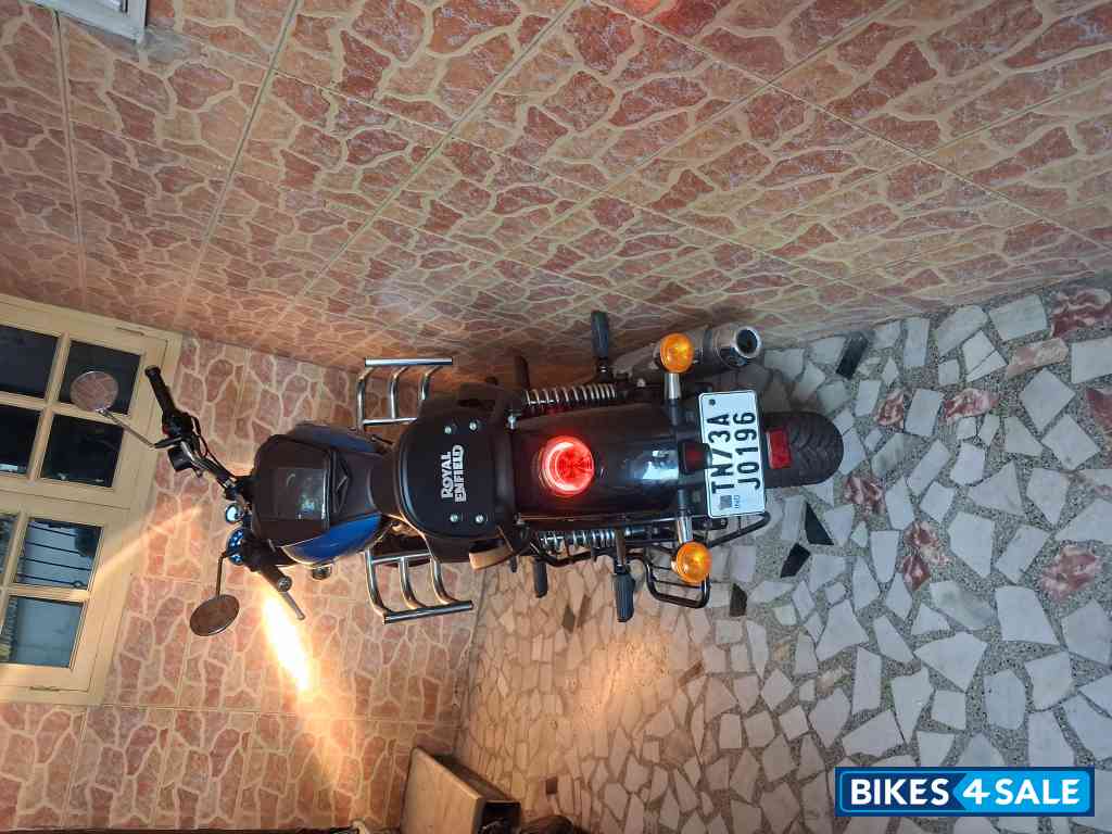 Super Nov Blue Royal Enfield Meteor 350 Supernova