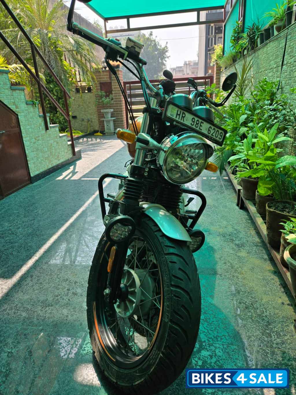 Orange Crush Royal Enfield Interceptor 650 Twin