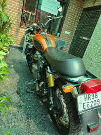 Orange Crush Royal Enfield Interceptor 650 Twin