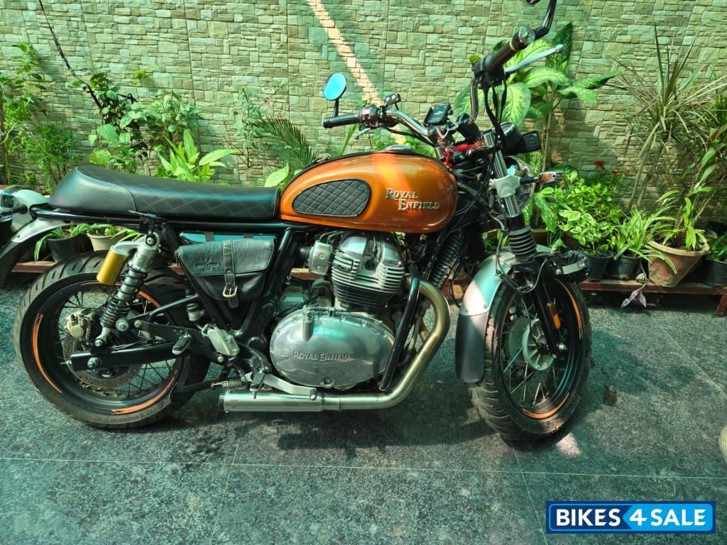Orange Crush Royal Enfield Interceptor 650 Twin