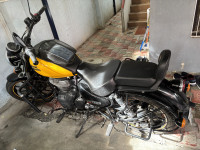 Yellow Royal Enfield Meteor 350 Fireball