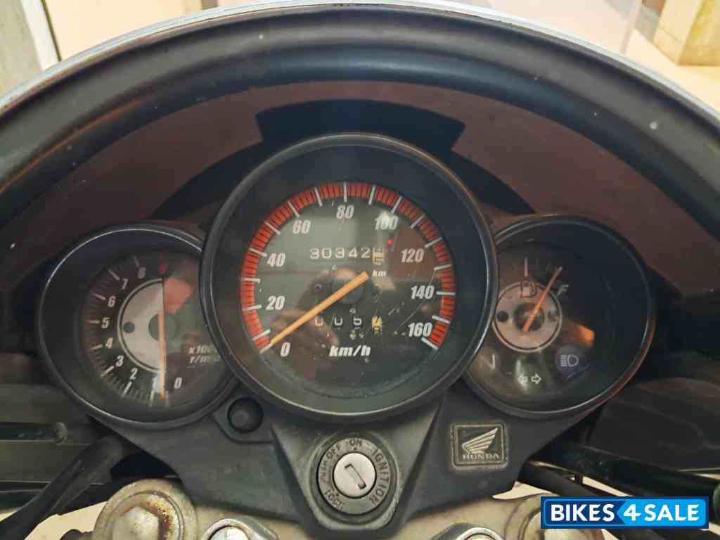 Silver Honda Unicorn Dazzler