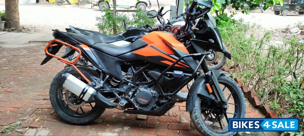 Orange KTM 390 Adventure