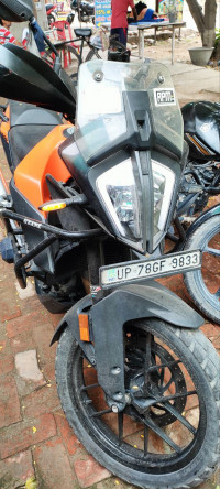 Orange KTM 390 Adventure