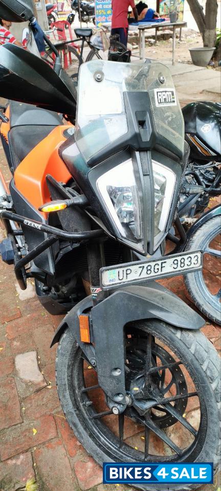 Orange KTM 390 Adventure