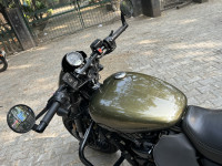 Olive Gold Harley Davidson Street Rod