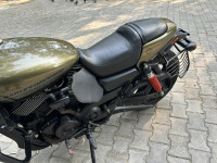 Olive Gold Harley Davidson Street Rod