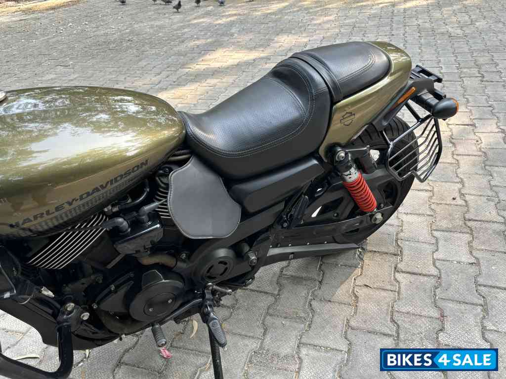 Olive Gold Harley Davidson Street Rod