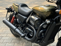 Olive Gold Harley Davidson Street Rod