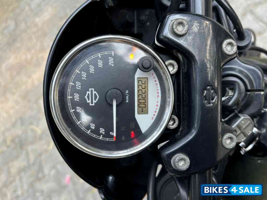 Olive Gold Harley Davidson Street Rod