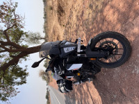 White & Orange KTM 390 Adventure