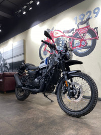 White Yezdi Adventure Gloss