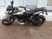 White Bajaj Pulsar 200 NS ABS