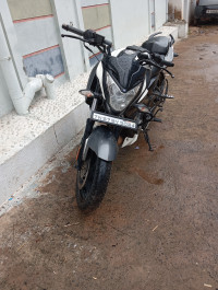 White Bajaj Pulsar 200 NS ABS