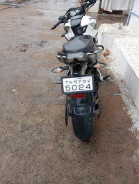 White Bajaj Pulsar 200 NS ABS