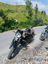 Silver Black Benelli Imperiale 400 BS6