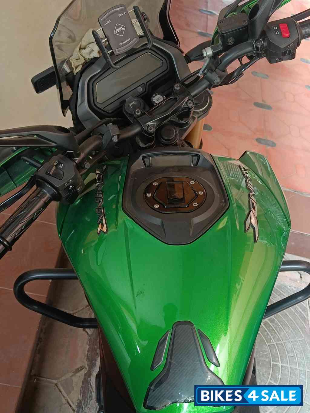 Green Bajaj Dominar 400 ABS BS6