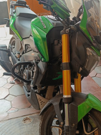 Green Bajaj Dominar 400 ABS BS6