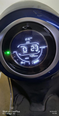 Metallic Blue Bajaj Chetak Premium