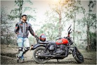 Inferno Red Special Edition Co Yezdi Roadster Dark