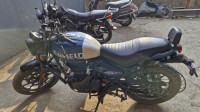 Rebel Blue Royal Enfield Hunter 350 Metro