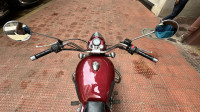 Maroon Royal Enfield Classic 500