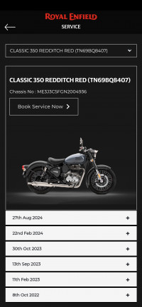 Reddidtch Red Royal Enfield Classic 350 Redditch Red