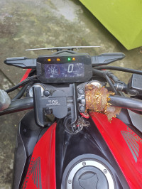 Sports Red Honda CB300F Deluxe Pro