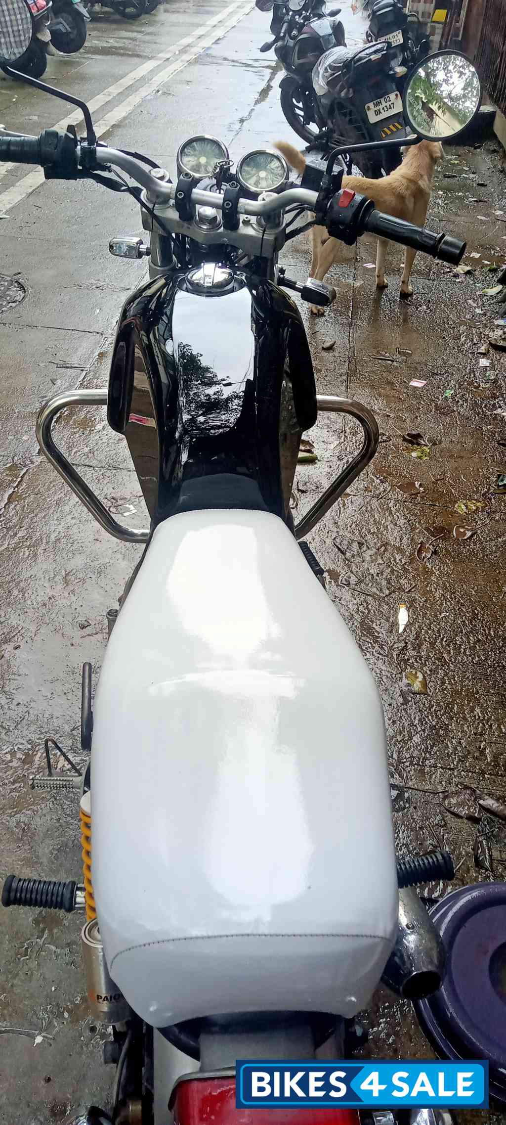 Black Royal Enfield Continental GT 535