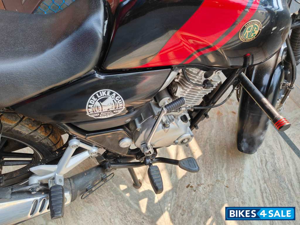 Black And Red Bajaj V15