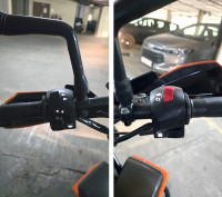 Orange Black KTM 250 Adventure 2021