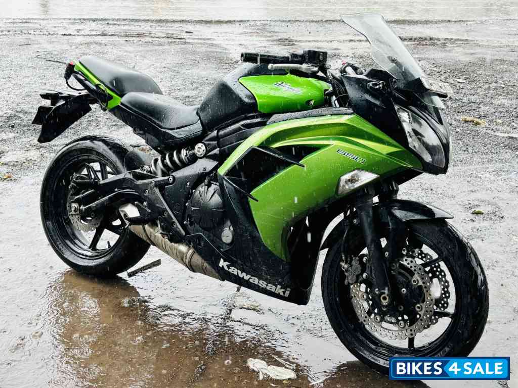 Green Kawasaki Ninja 650R