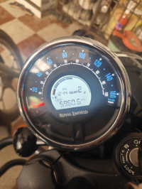 Blue Royal Enfield Meteor 350 Fireball