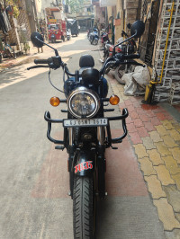 Blue Royal Enfield Meteor 350 Fireball