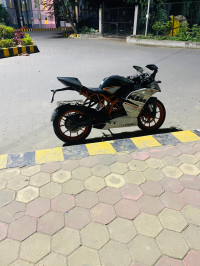 Orange And White KTM RC 390