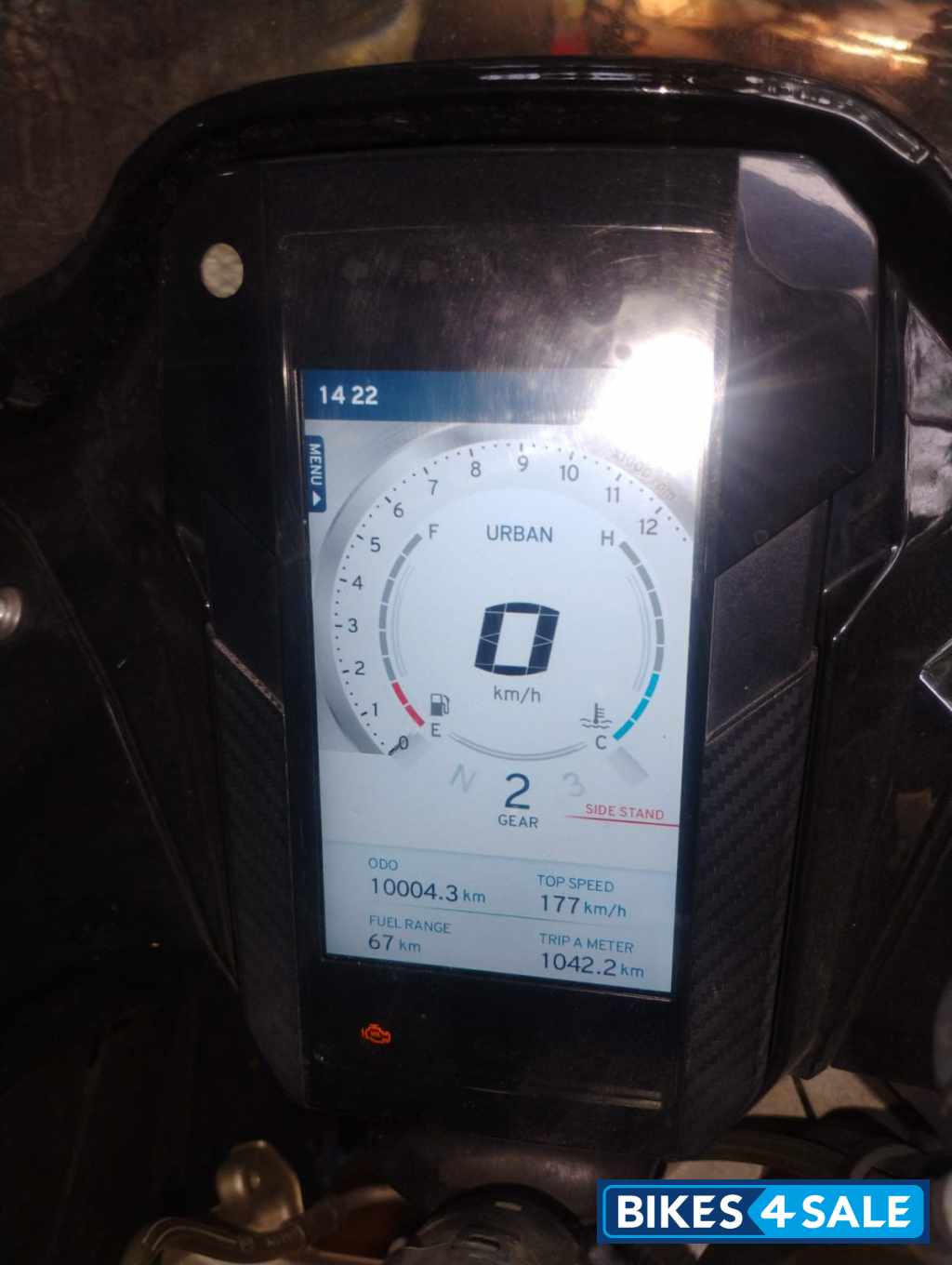 Titanium Grey / Black TVS Apache RR 310 2020