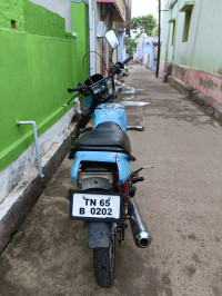 Blue Suzuki MAX 100R