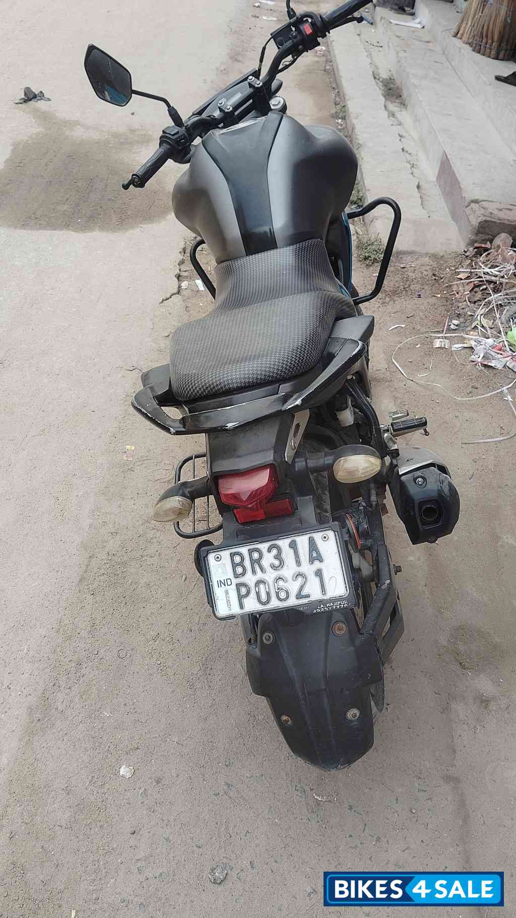 Matt Grey Yamaha FZ-S FI V3