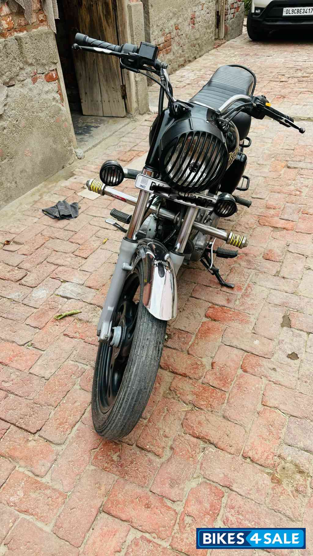 Greenish Black Royal Enfield Bullet Electra